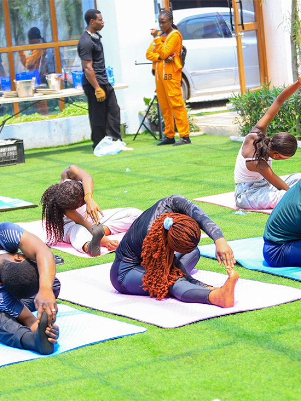 Une séance de Yoga